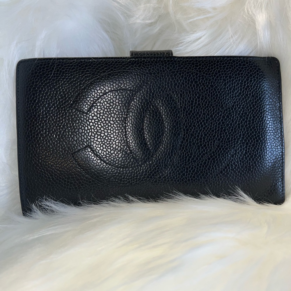 Chanel Timeless CC caviar Wallet